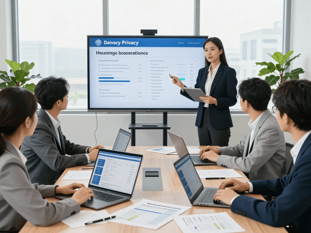Effiziente Umsetzung von Datenschutz und Barrierefreiheit in Wirtschaft und Verwaltung Wohnungsbaugenossenschaften mit einem engagierten Team.