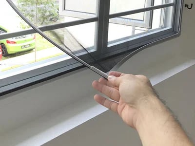 Fliegengitter für Fenster ohne Bohren: Hochwertige Materialien und einfacher Einbau