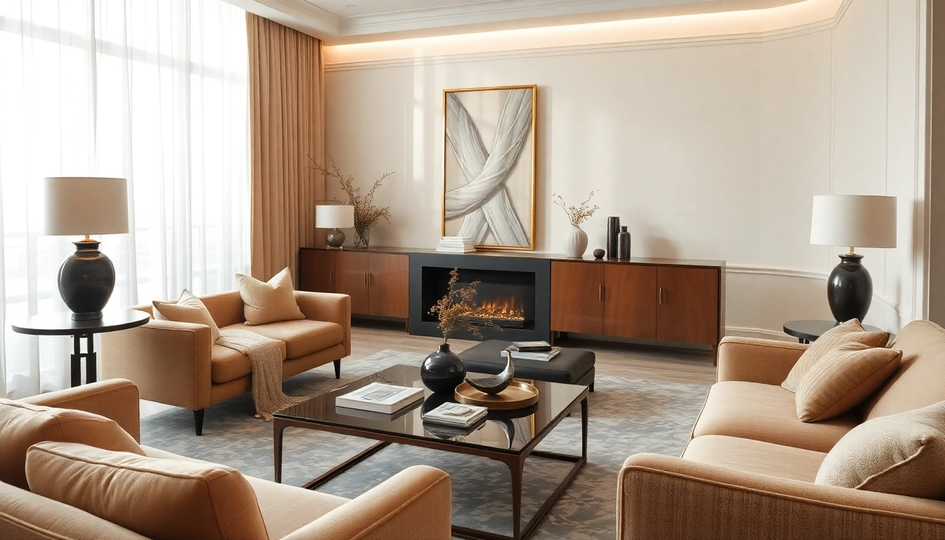 Experience luxury in a serene setting that highlights elegant design and a calming atmosphere.
