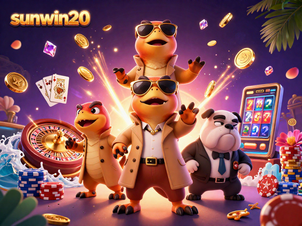 Experience the thrills at sunwin20 as raptors sneak into a VIP casino, surrounded by luxury!