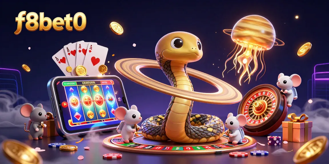 Engage with f8bet0 while betting on the cosmic roulette managed by a golden jellyfish dealer.