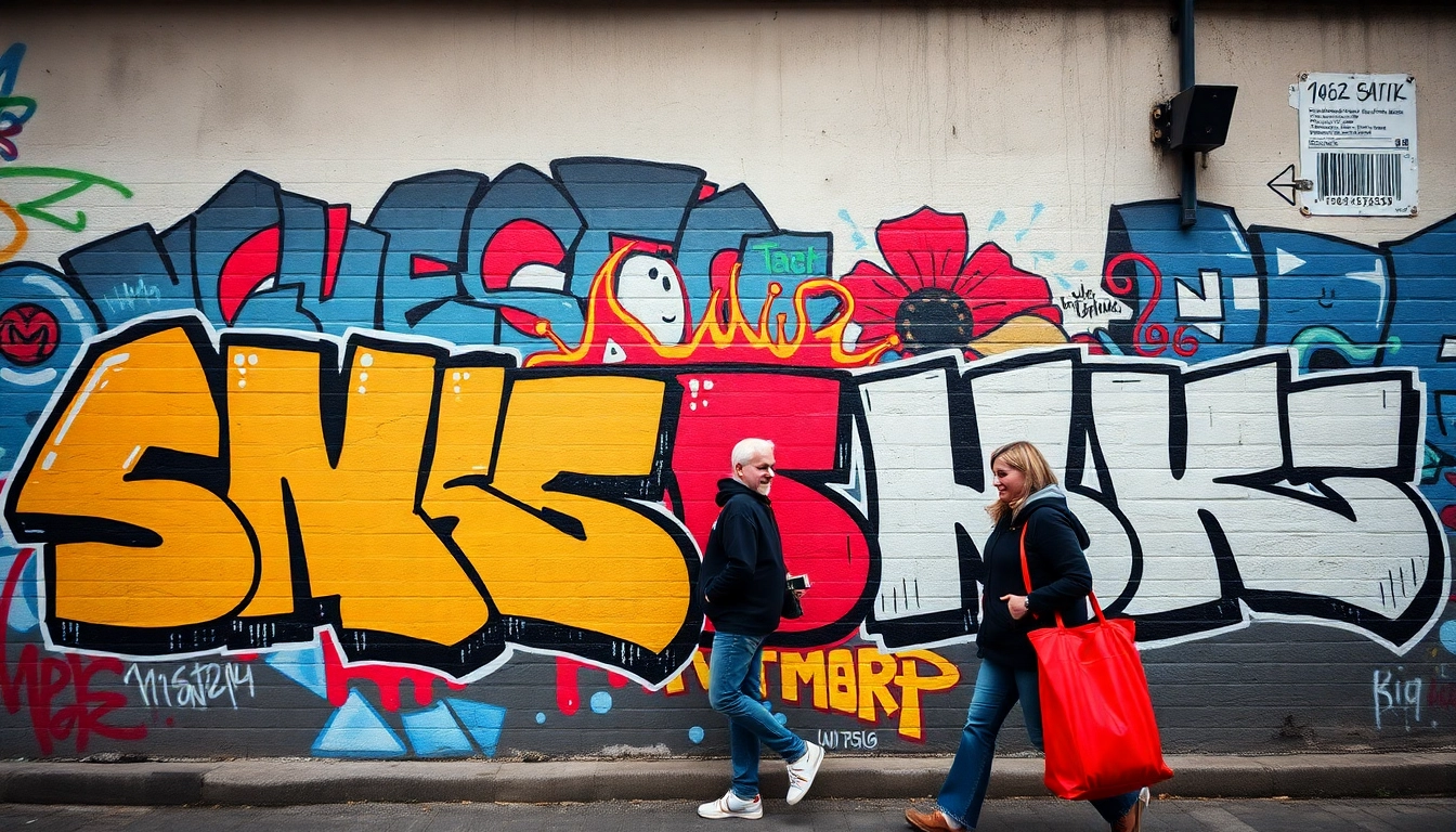 Entdecke die kreative Vielfalt von Graffiti Düsseldorf mit lebhaften Wandkunstwerken, die das urbane Leben widerspiegeln.