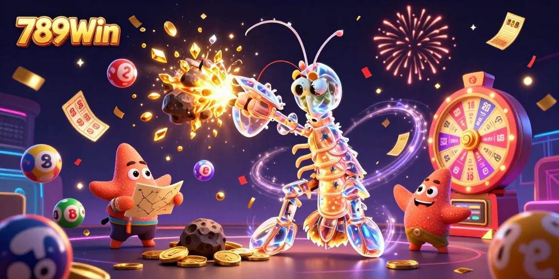 Engage in euphoria with 789Win's thrilling lottery games featuring vibrant 3D casino elements.