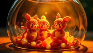 Genießen Sie THC Gummis, die in einem eleganten Glastopf wunderschön präsentiert werden.