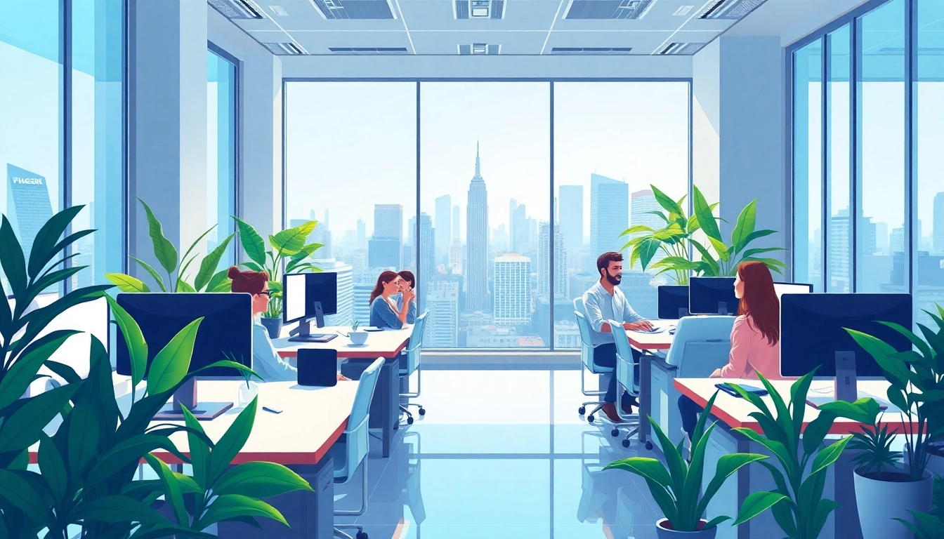 Engage with creative teamwork at a pflegemarketing agentur office, showcasing modern design and technology.