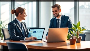 Headhunter Chemnitz führt ein vertrauliches Gespräch mit einem Kandidaten über Stellenangebote.