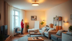 Räumung Wien: Team bei der professionellen Entrümpelung in einer Wohnung in Wien.