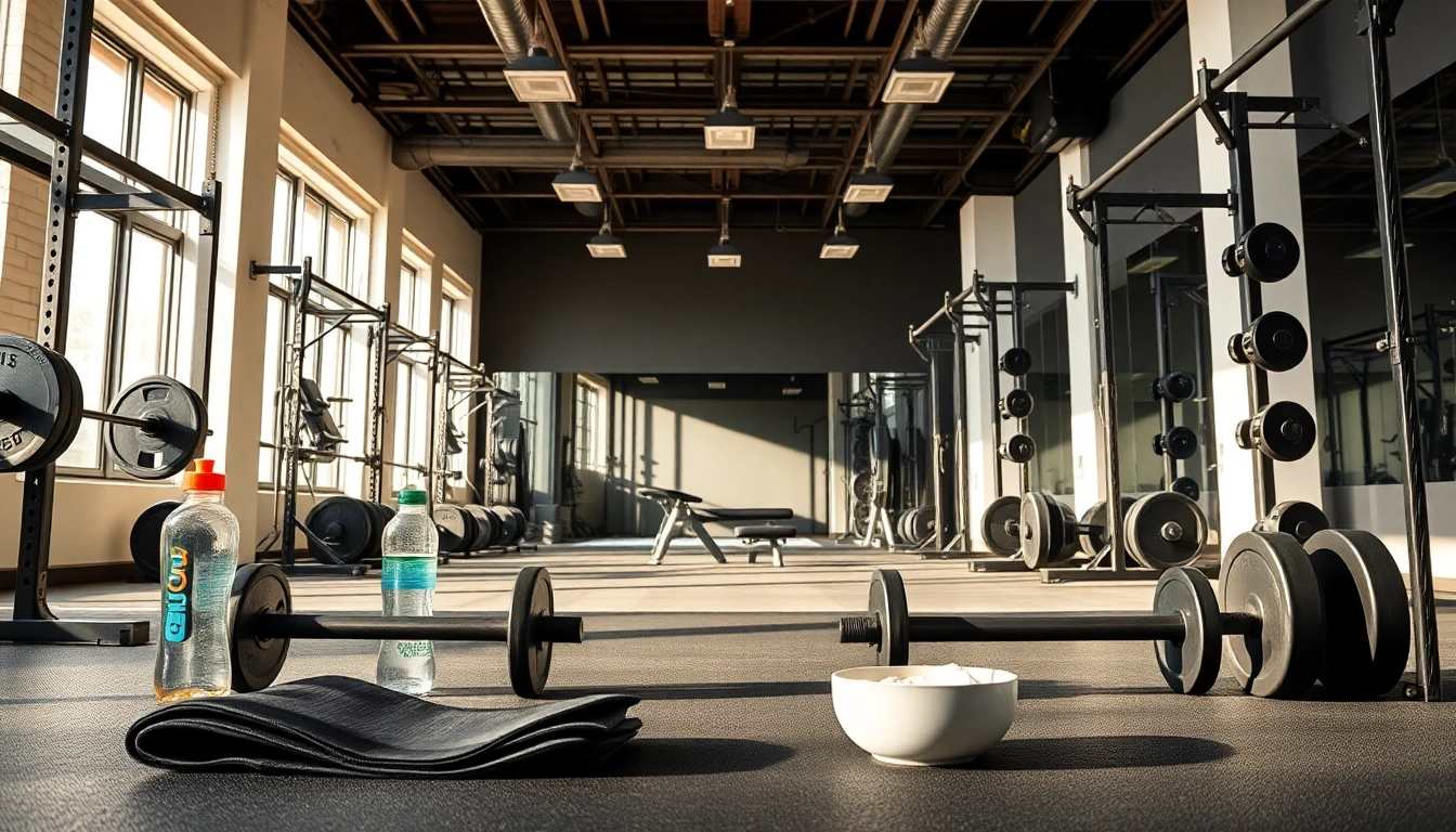 trenbolon preis in einem modernen Fitnessstudio mit Gewichten und Equipment.
